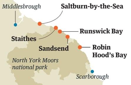 Saltburn map